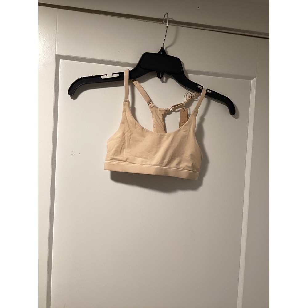 SKIMS Fits Everybody Scoop Neck Bra Sand Beige XXS BR-SCN-1712 NWT
